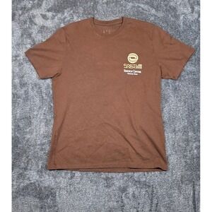 Travis Scott Cactus Jack Corp T Shirt Brown Nike SB Size Large